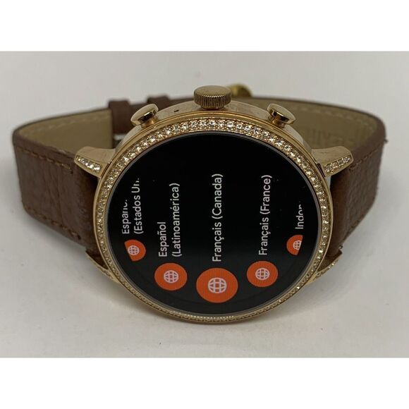 Fossil Gen 4 Authentic Digital Dial Smart Watch Custom Band FTW6011 BA128 - Picture 7 of 12